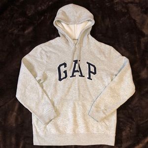 Gap Light Grey Thick Sweater Hoodie